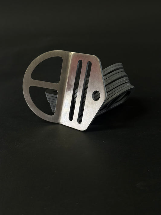 Rear Crotch Strap Split D-Ring With Wing Attachment